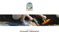 Desktop Screenshot of foamiefriends.com